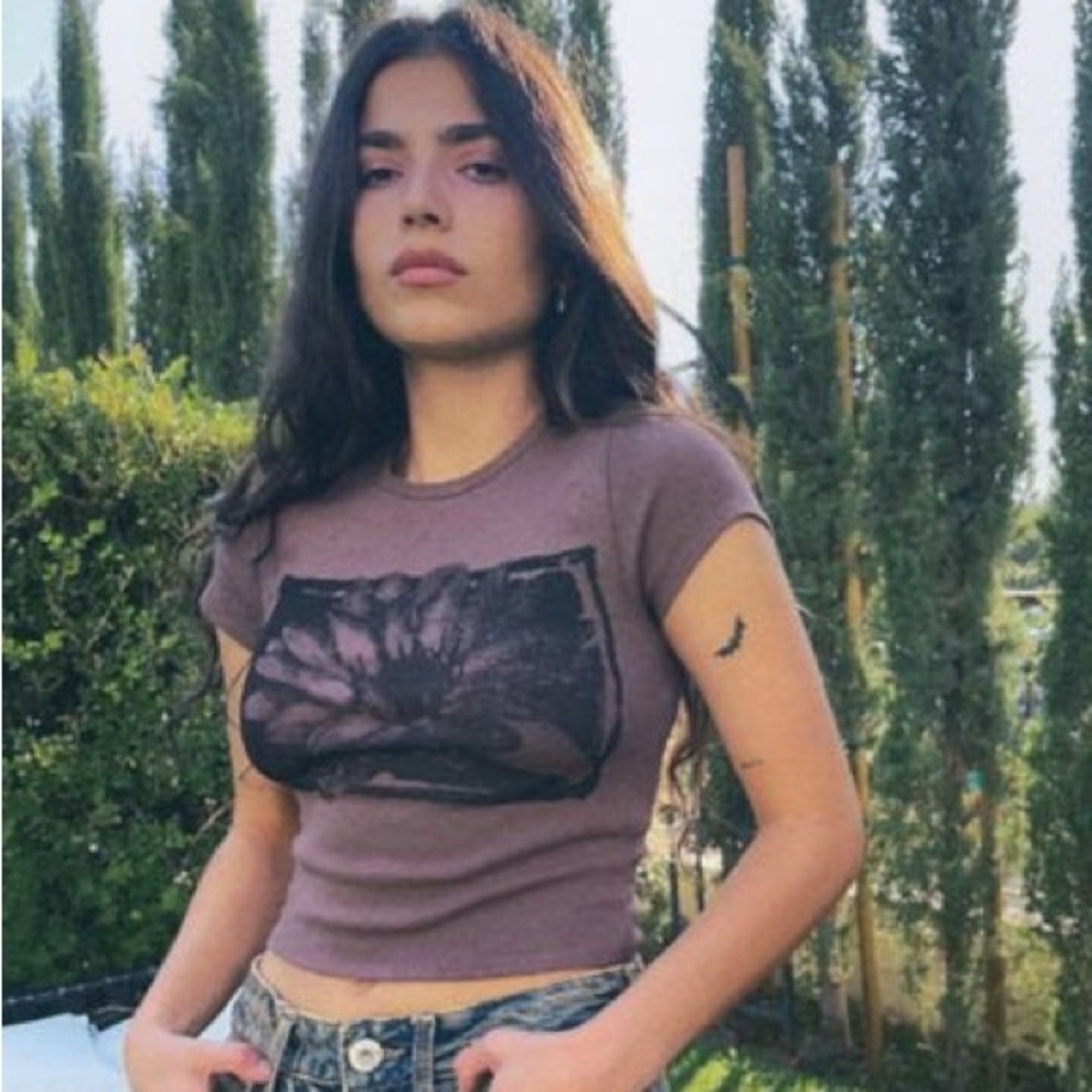 Urban Outfitters Lotus Perfect Baby Tee